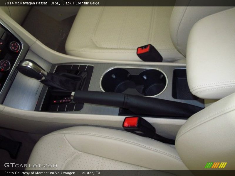 Black / Cornsilk Beige 2014 Volkswagen Passat TDI SE