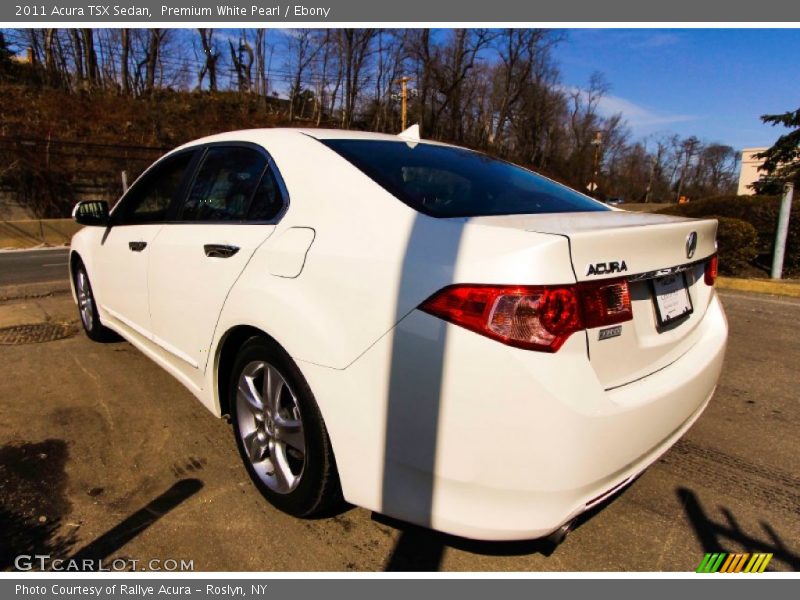 Premium White Pearl / Ebony 2011 Acura TSX Sedan