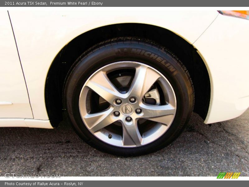 Premium White Pearl / Ebony 2011 Acura TSX Sedan