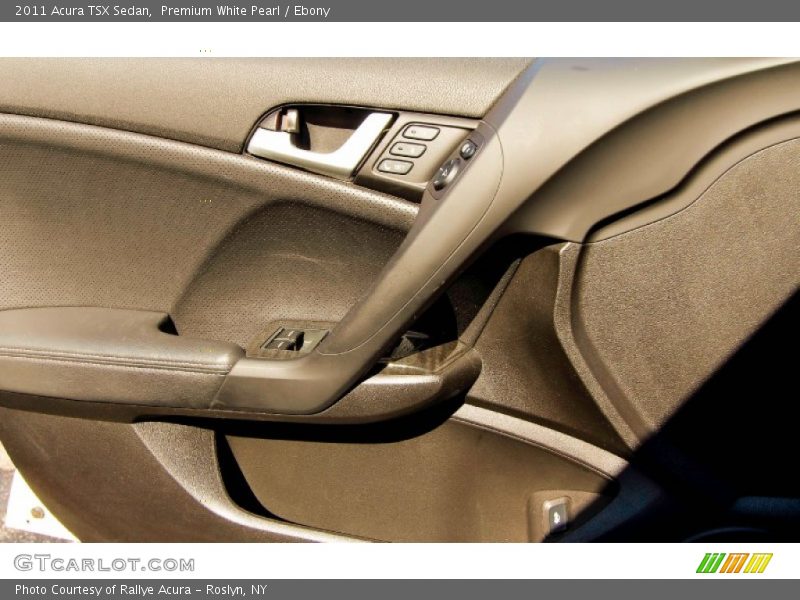 Premium White Pearl / Ebony 2011 Acura TSX Sedan