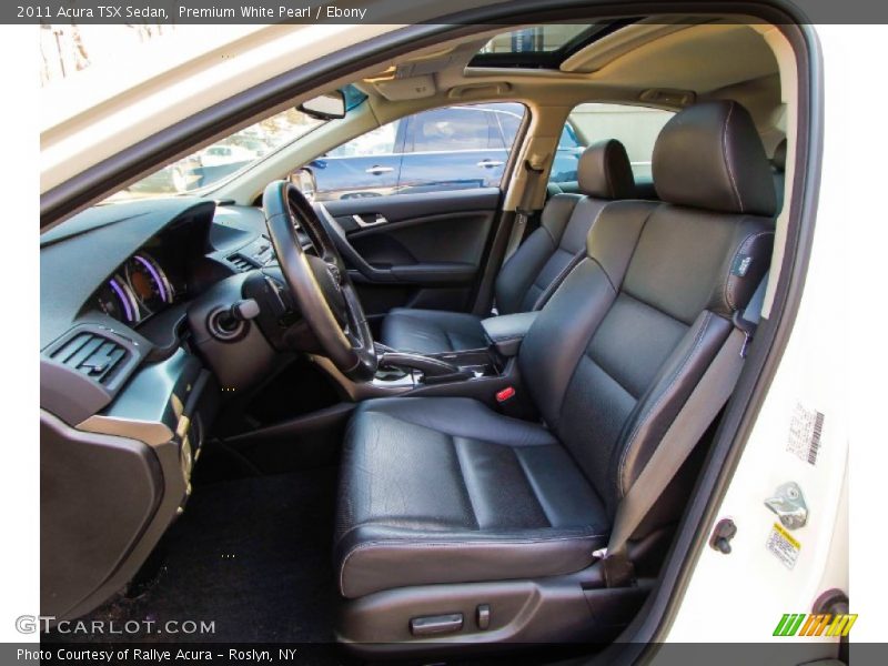Premium White Pearl / Ebony 2011 Acura TSX Sedan