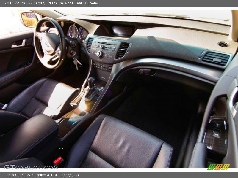 Premium White Pearl / Ebony 2011 Acura TSX Sedan