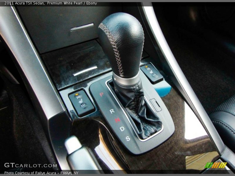 Premium White Pearl / Ebony 2011 Acura TSX Sedan