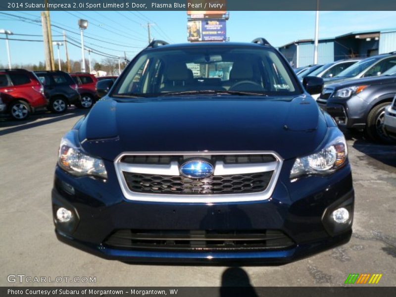 Plasma Blue Pearl / Ivory 2014 Subaru Impreza 2.0i Sport Limited 5 Door
