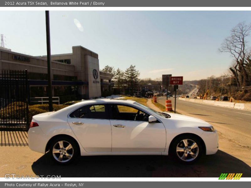 Bellanova White Pearl / Ebony 2012 Acura TSX Sedan