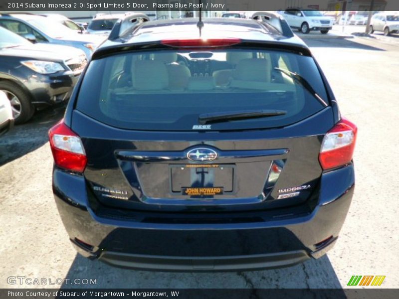 Plasma Blue Pearl / Ivory 2014 Subaru Impreza 2.0i Sport Limited 5 Door