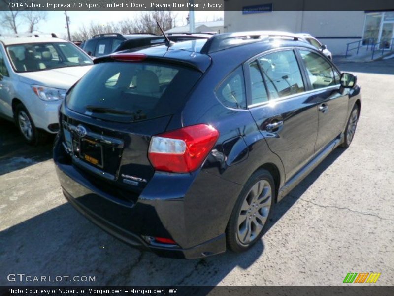 Plasma Blue Pearl / Ivory 2014 Subaru Impreza 2.0i Sport Limited 5 Door