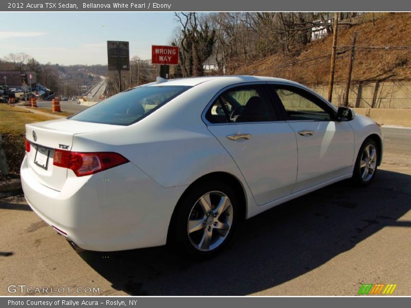 Bellanova White Pearl / Ebony 2012 Acura TSX Sedan