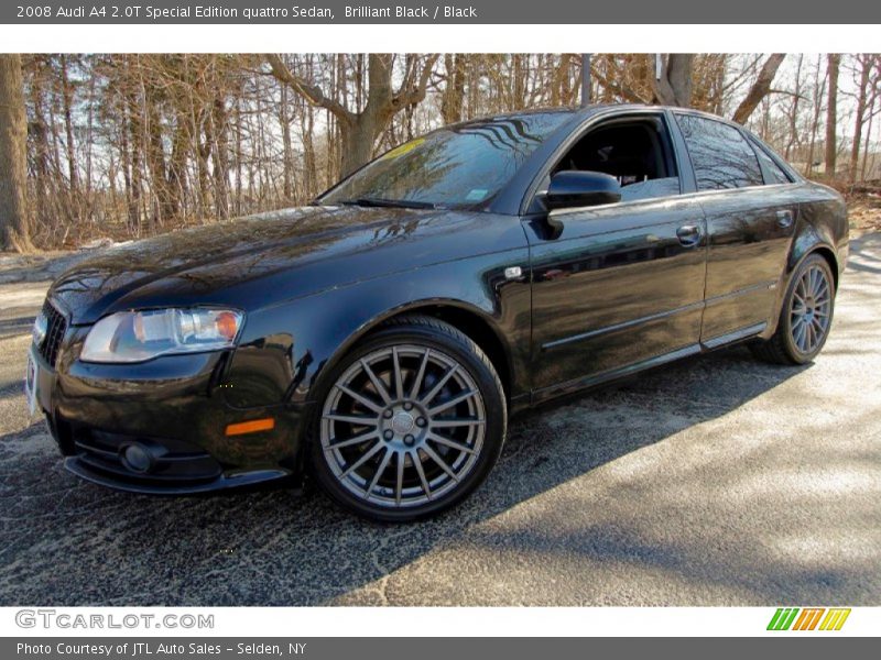 Brilliant Black / Black 2008 Audi A4 2.0T Special Edition quattro Sedan