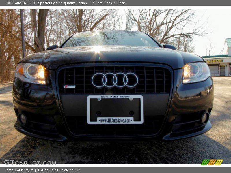 Brilliant Black / Black 2008 Audi A4 2.0T Special Edition quattro Sedan