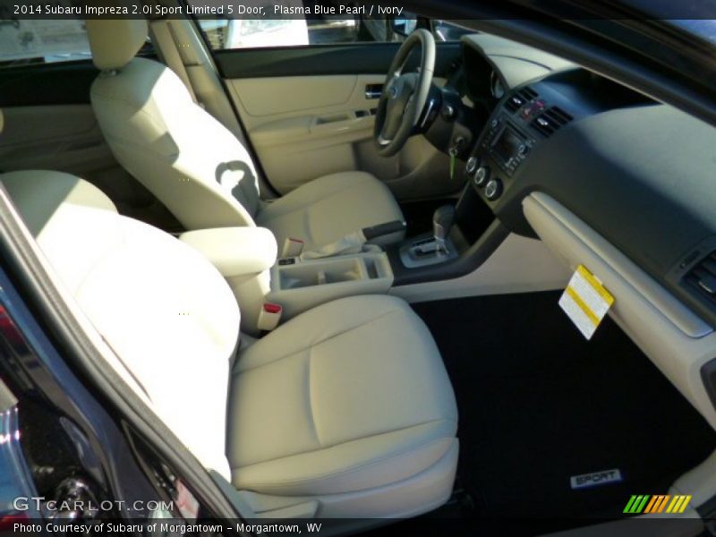 Plasma Blue Pearl / Ivory 2014 Subaru Impreza 2.0i Sport Limited 5 Door