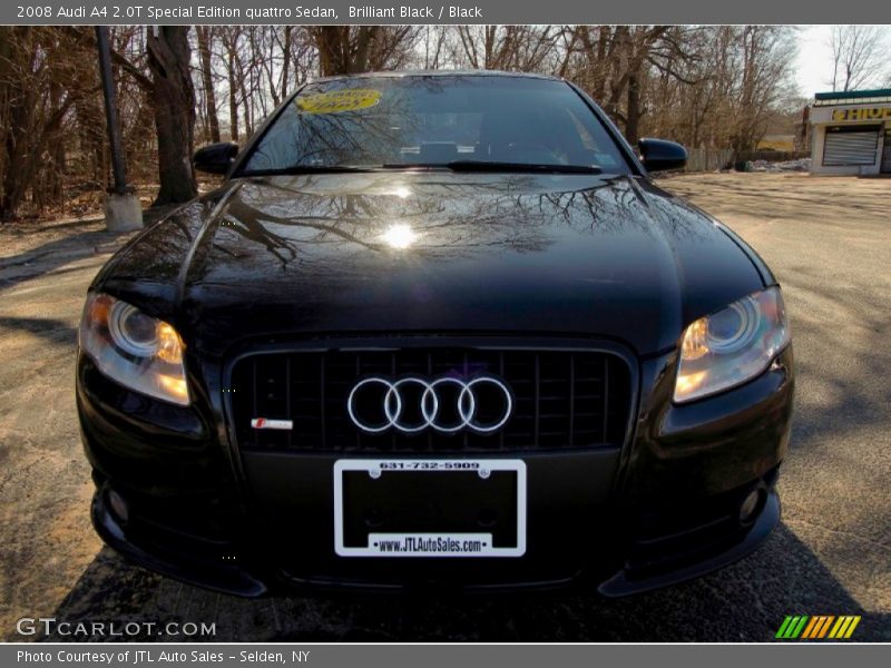 Brilliant Black / Black 2008 Audi A4 2.0T Special Edition quattro Sedan