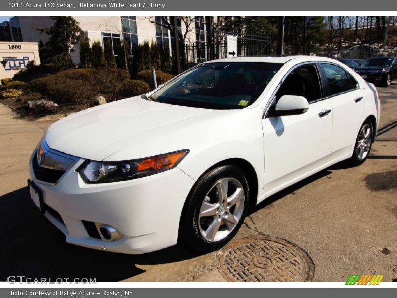 Bellanova White Pearl / Ebony 2012 Acura TSX Sedan