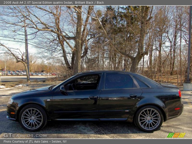 Brilliant Black / Black 2008 Audi A4 2.0T Special Edition quattro Sedan