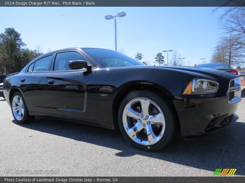 Pitch Black / Black 2014 Dodge Charger R/T Max