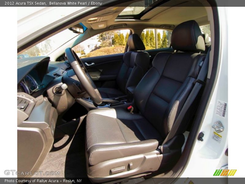 Bellanova White Pearl / Ebony 2012 Acura TSX Sedan
