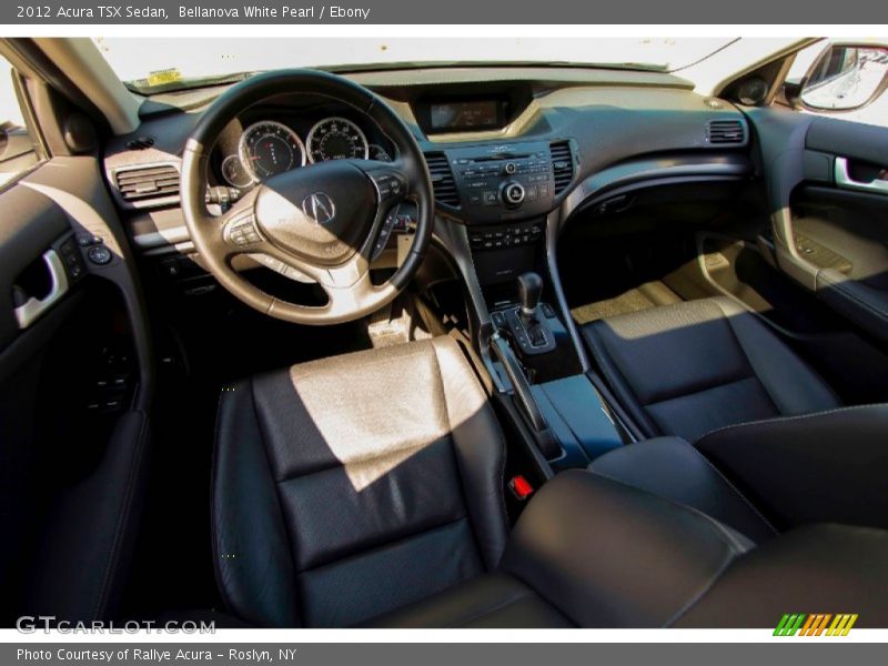 Bellanova White Pearl / Ebony 2012 Acura TSX Sedan
