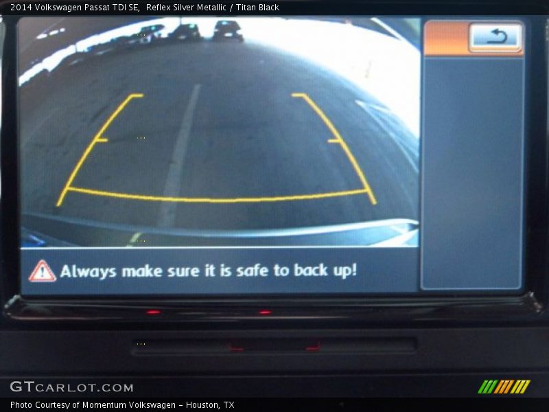 Reflex Silver Metallic / Titan Black 2014 Volkswagen Passat TDI SE