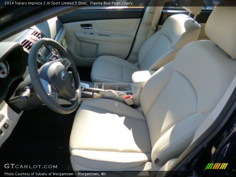 Plasma Blue Pearl / Ivory 2014 Subaru Impreza 2.0i Sport Limited 5 Door