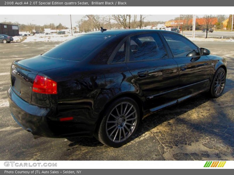 Brilliant Black / Black 2008 Audi A4 2.0T Special Edition quattro Sedan