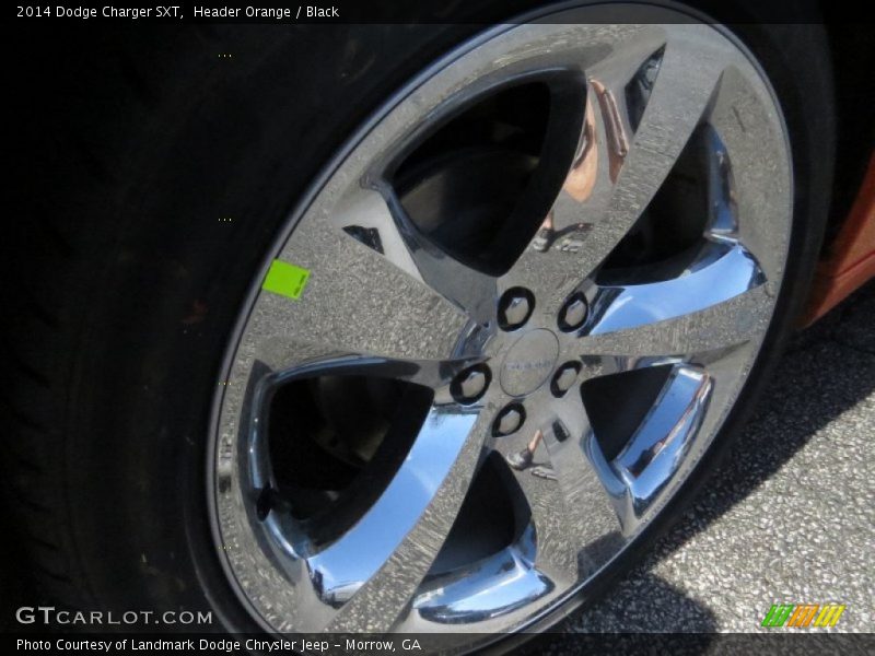 Header Orange / Black 2014 Dodge Charger SXT