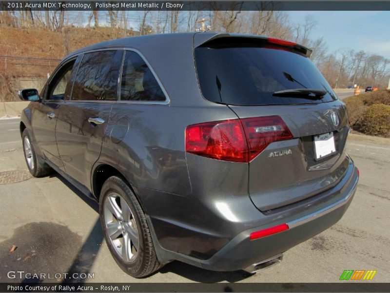 Polished Metal Metallic / Ebony 2011 Acura MDX Technology