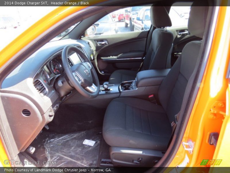 Header Orange / Black 2014 Dodge Charger SXT