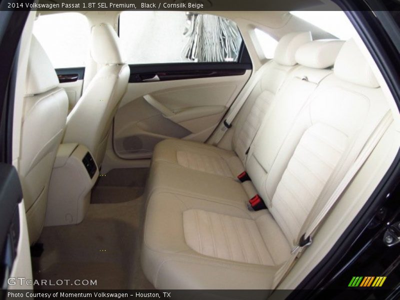 Black / Cornsilk Beige 2014 Volkswagen Passat 1.8T SEL Premium