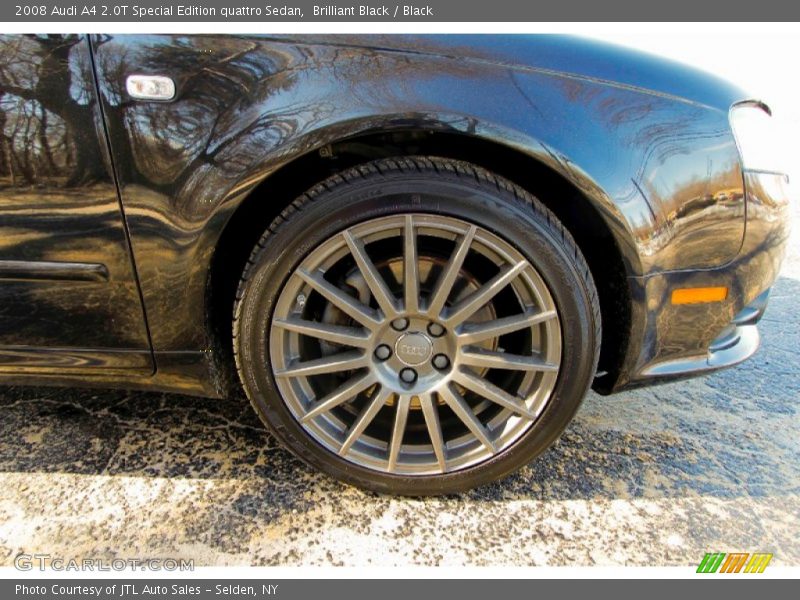 Brilliant Black / Black 2008 Audi A4 2.0T Special Edition quattro Sedan