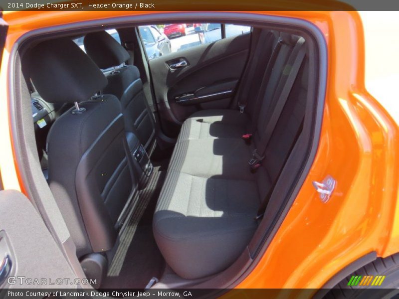 Header Orange / Black 2014 Dodge Charger SXT