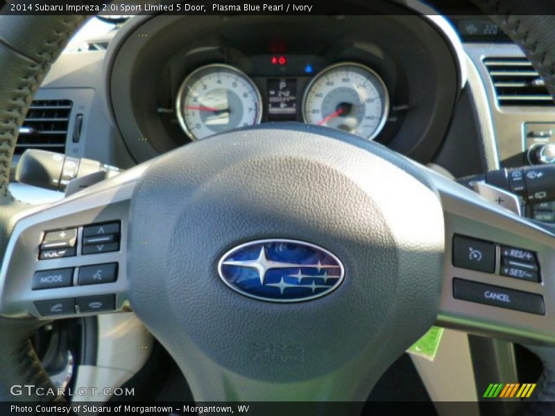 Plasma Blue Pearl / Ivory 2014 Subaru Impreza 2.0i Sport Limited 5 Door