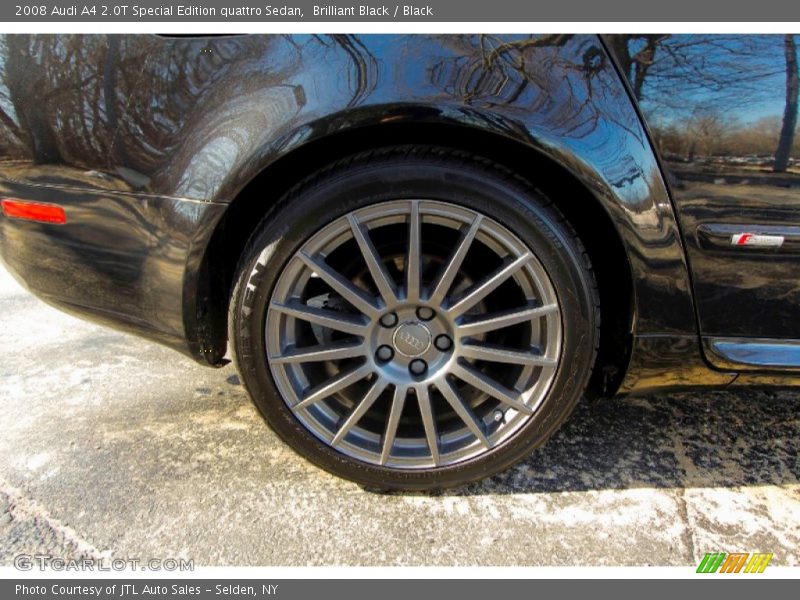 Brilliant Black / Black 2008 Audi A4 2.0T Special Edition quattro Sedan