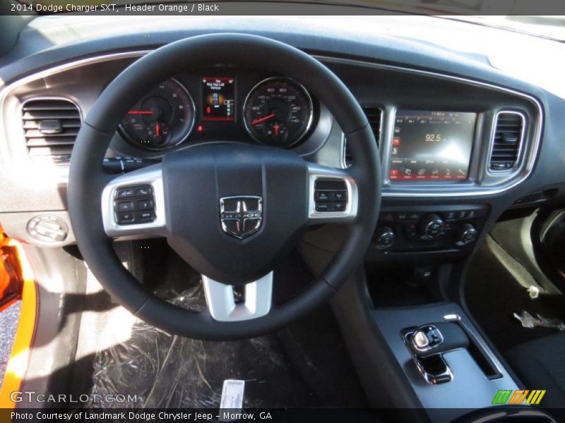 Header Orange / Black 2014 Dodge Charger SXT