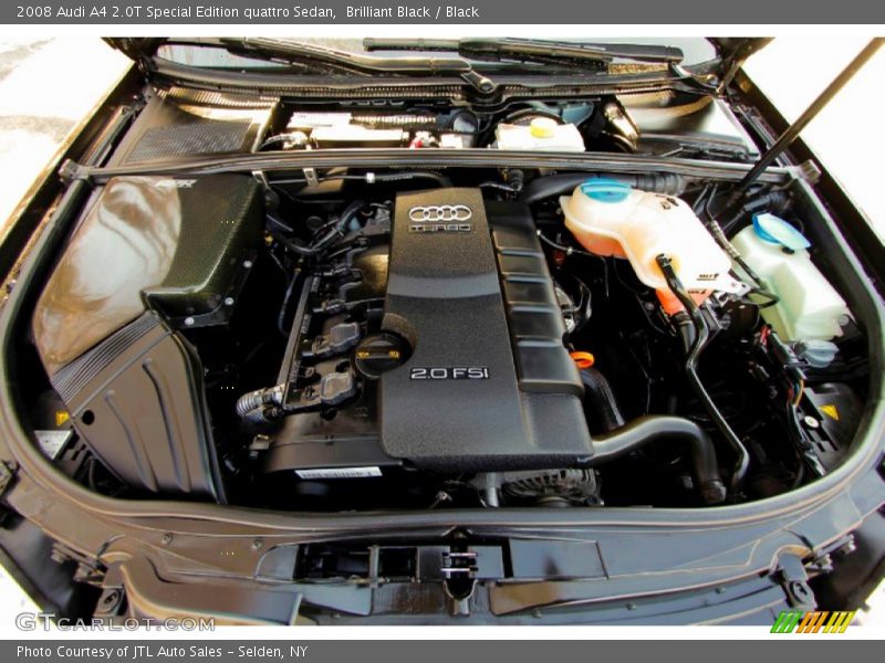 Brilliant Black / Black 2008 Audi A4 2.0T Special Edition quattro Sedan
