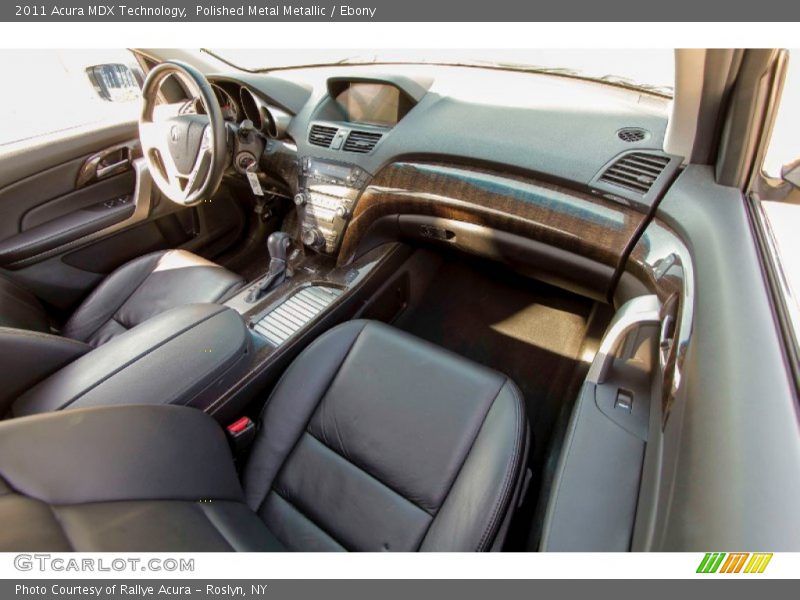 Polished Metal Metallic / Ebony 2011 Acura MDX Technology