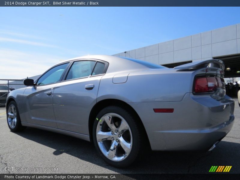 Billet Silver Metallic / Black 2014 Dodge Charger SXT