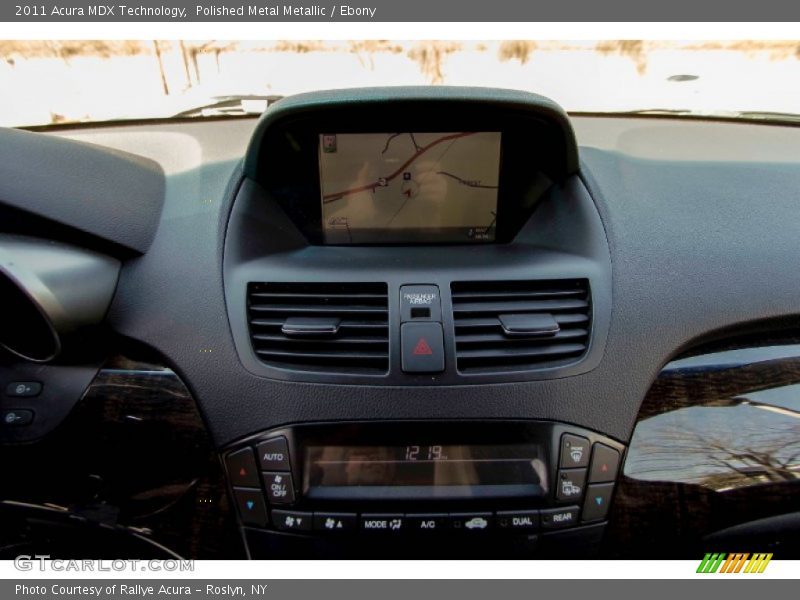 Polished Metal Metallic / Ebony 2011 Acura MDX Technology