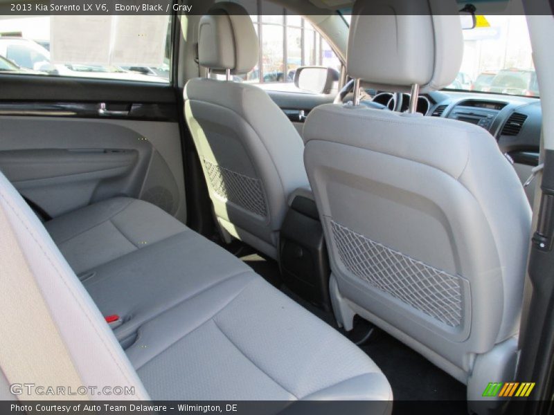 Ebony Black / Gray 2013 Kia Sorento LX V6