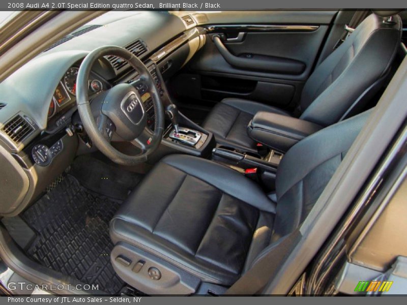 Brilliant Black / Black 2008 Audi A4 2.0T Special Edition quattro Sedan
