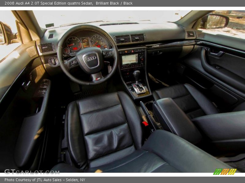 Brilliant Black / Black 2008 Audi A4 2.0T Special Edition quattro Sedan