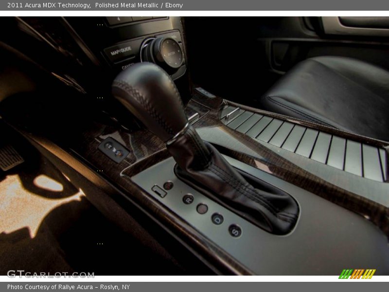 Polished Metal Metallic / Ebony 2011 Acura MDX Technology