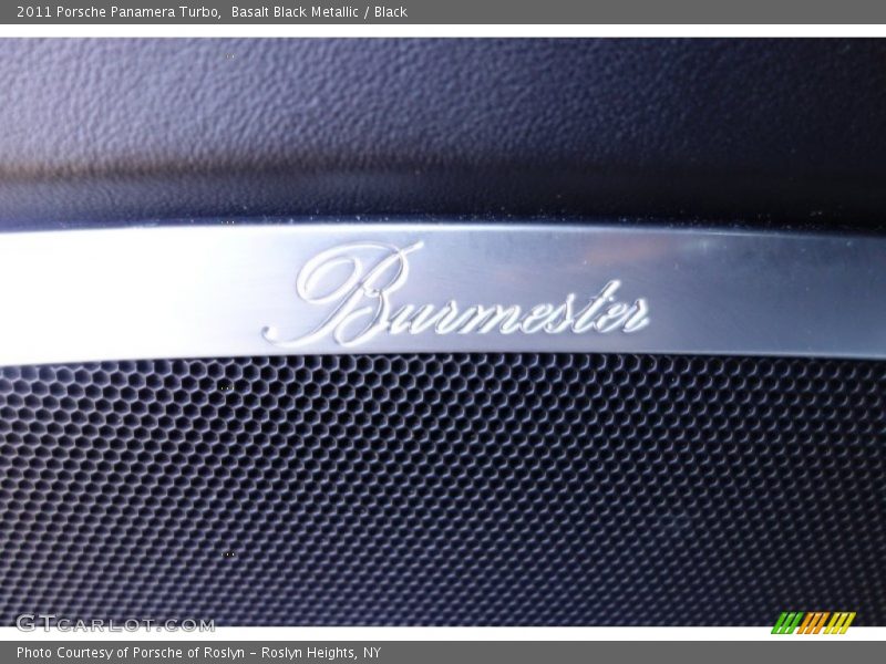 Basalt Black Metallic / Black 2011 Porsche Panamera Turbo
