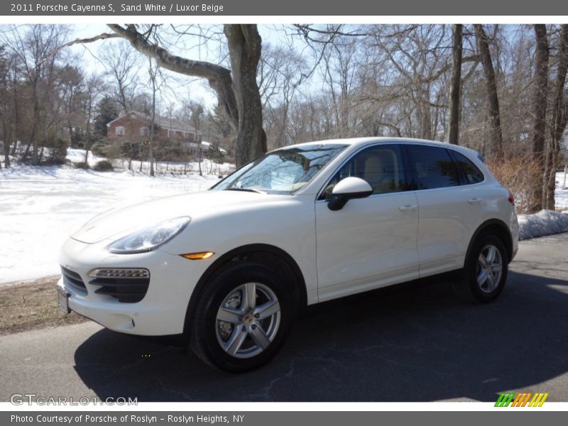 Sand White / Luxor Beige 2011 Porsche Cayenne S