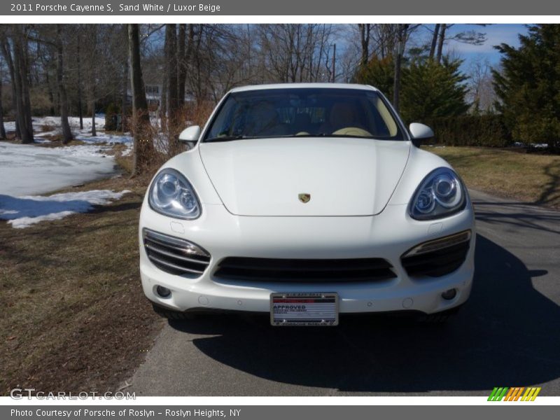 Sand White / Luxor Beige 2011 Porsche Cayenne S