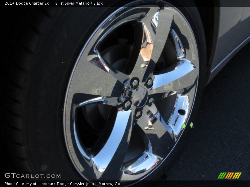 Billet Silver Metallic / Black 2014 Dodge Charger SXT