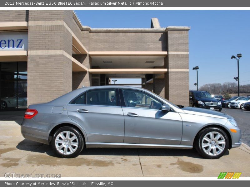 Palladium Silver Metallic / Almond/Mocha 2012 Mercedes-Benz E 350 BlueTEC Sedan