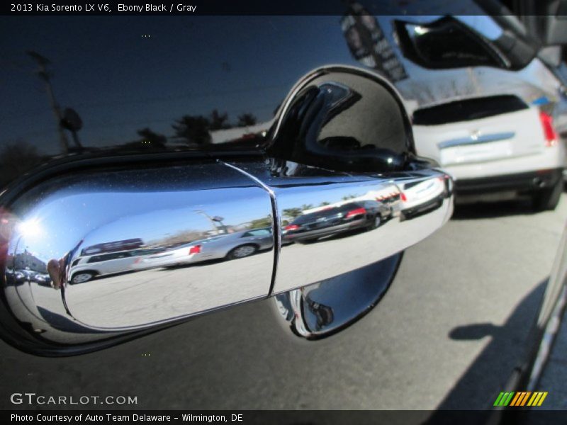 Ebony Black / Gray 2013 Kia Sorento LX V6