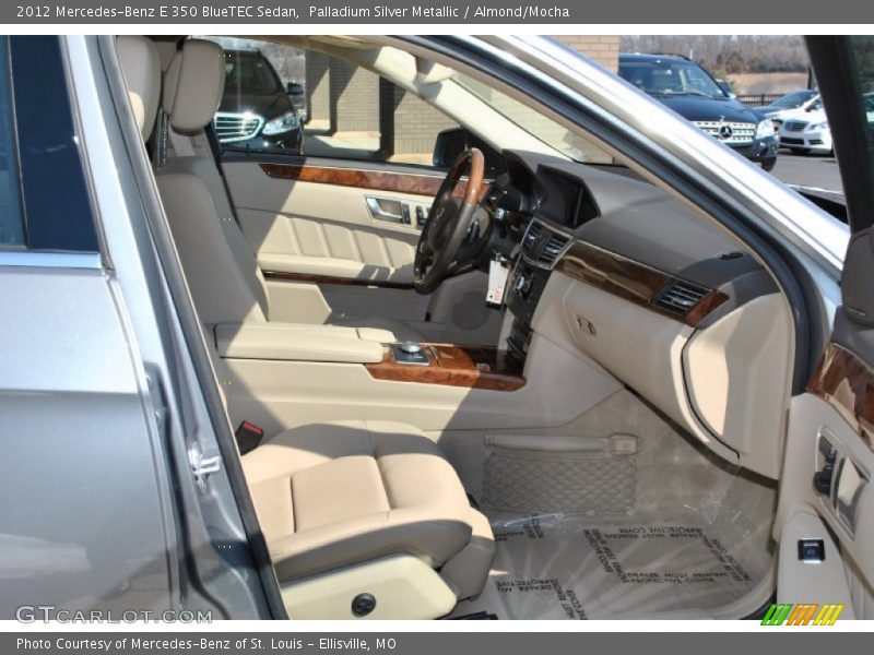 Palladium Silver Metallic / Almond/Mocha 2012 Mercedes-Benz E 350 BlueTEC Sedan