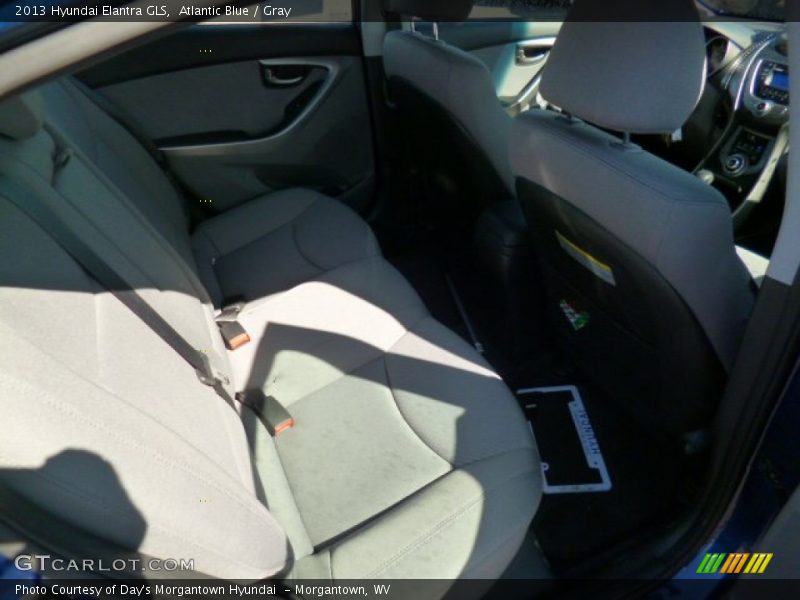 Atlantic Blue / Gray 2013 Hyundai Elantra GLS