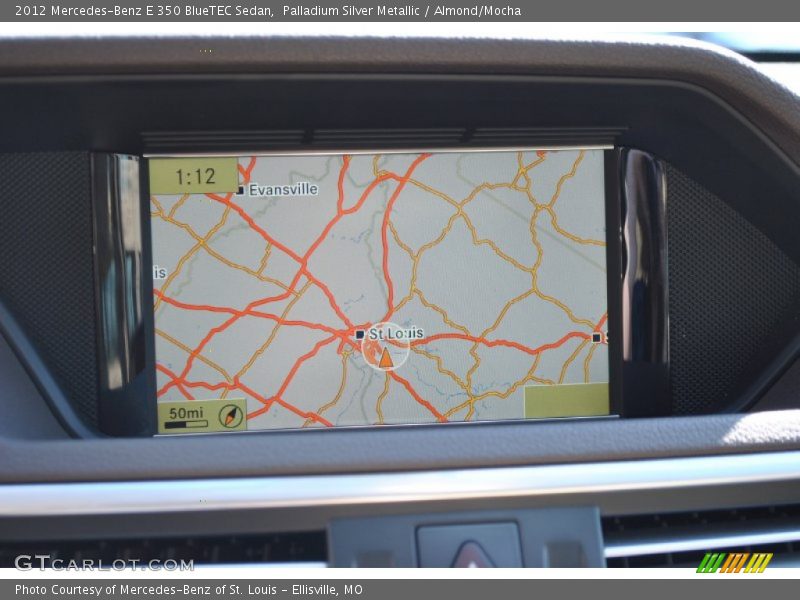 Palladium Silver Metallic / Almond/Mocha 2012 Mercedes-Benz E 350 BlueTEC Sedan